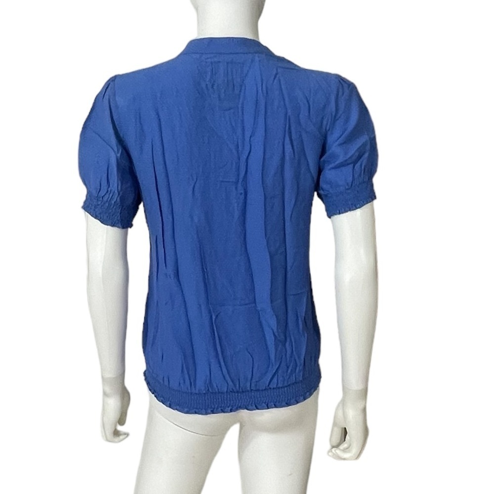 Sanctuary Blue Ruffled Blouse - Picture 4 of 8
